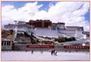 Tibet - Potala Palace in Lhasa.