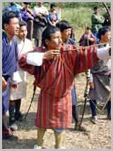 Archery - National Sport of Bhutan.
