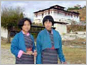 School girls - Paro valley.
