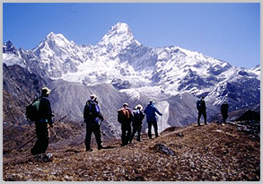 Everest area trekking, Nepal. 