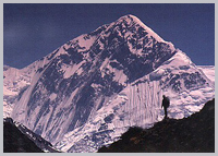 Gangapurna peak - Annapurna himal. 