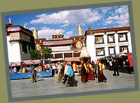 Jokhang Temple in Lhasa. 